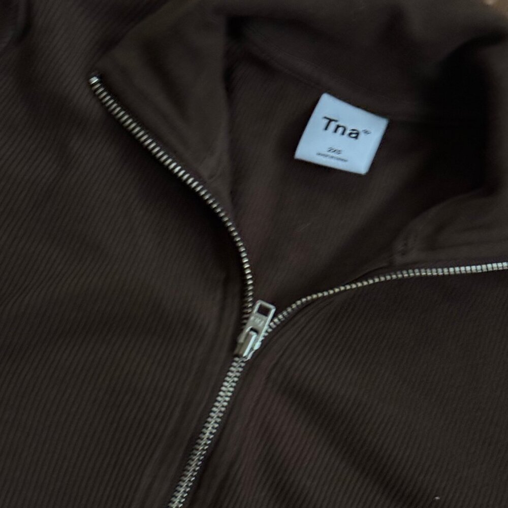 TNA Fitted Longsleeve Zip-Up Sweater (Legion Longsleeve)